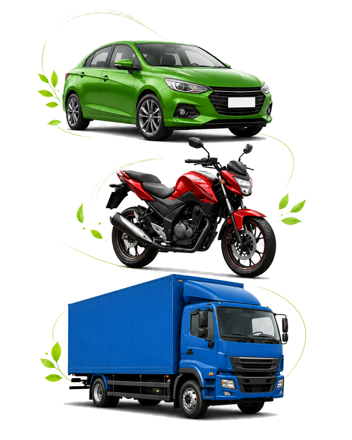 Carro representando financiamento com orientação Trinity